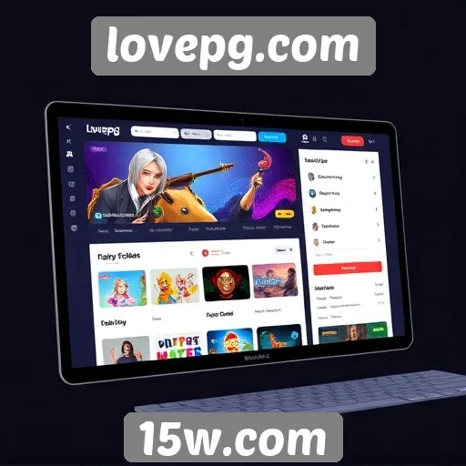 Avaliação da interface do usuário do lovepg.com
